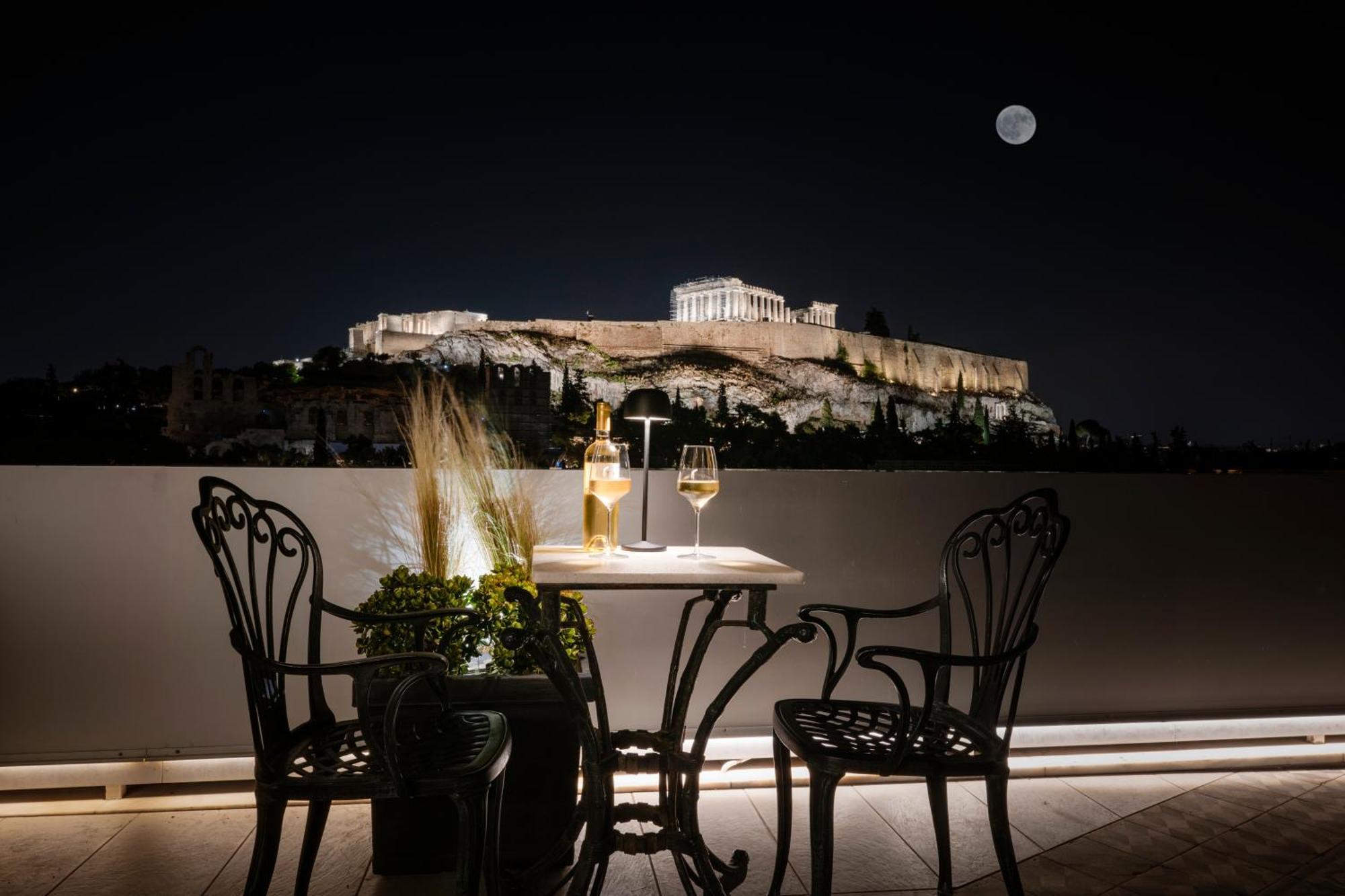 Acropolis View Hotel Atenas Exterior foto